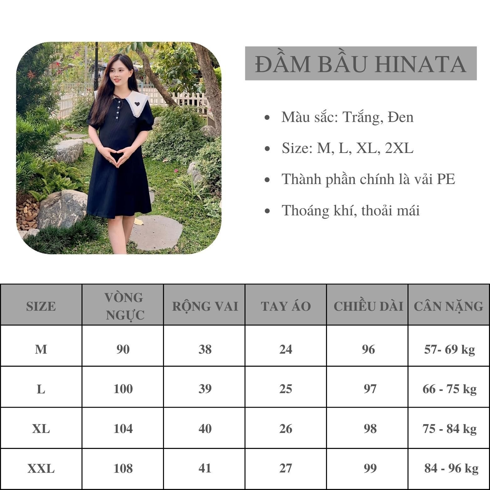  Đầm bầu DB038 Hinata Nhật Bản 