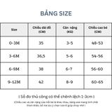  (02Set) Bodysuit ngắn cho bé sơ sinh từ 0-12 tháng Hinata BFS002N 