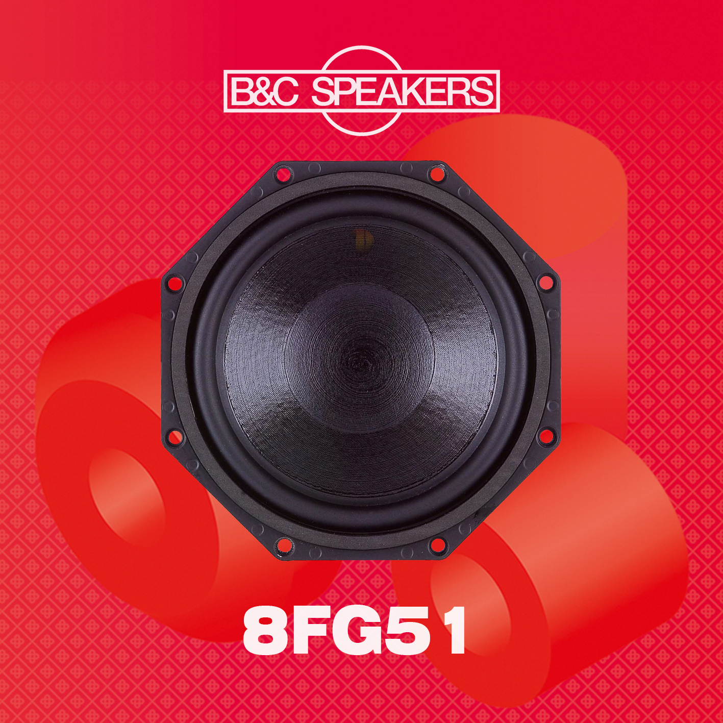  LOA RỜI B&C SPEAKERS 8FG51 