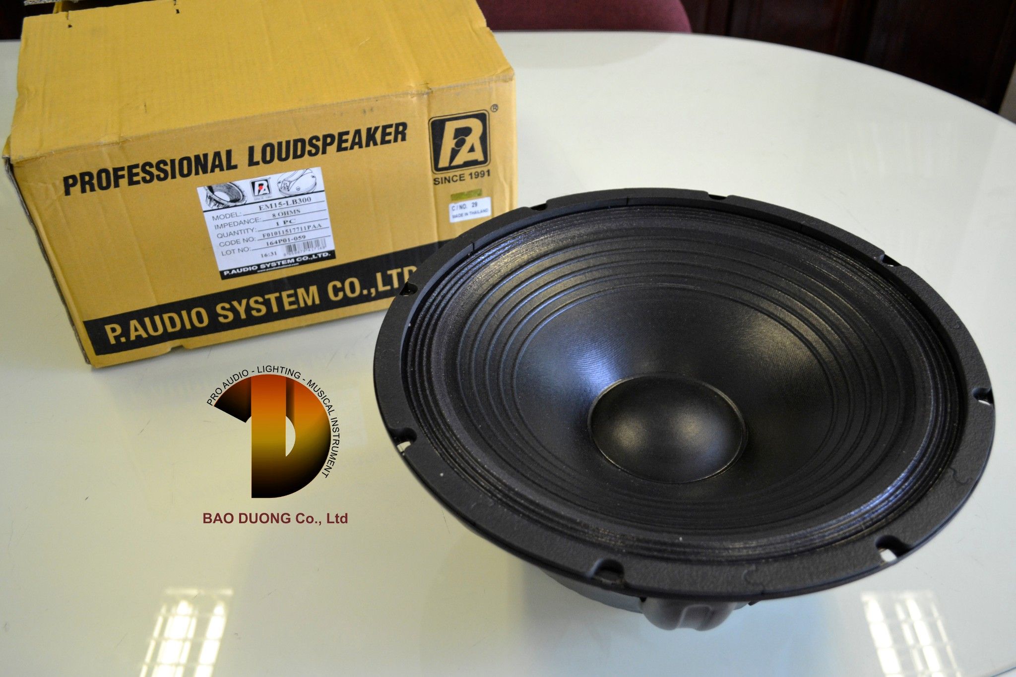  LOA RỜI P.AUDIO EM15-LB300 