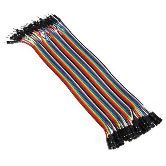 Dây Cắm Breadboard Đực Cái 20cm Bó 40 Sợi