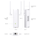  Điểm Truy Cập TP-LINK EAP625 Wi-Fi 6 Ngoài Trời AX1800 Tốc Độ 1.8 Gbps 
