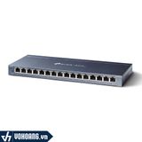  TP-Link SG116 | Bộ Switch Để Bàn Với 16 Cổng Gigabit Tốc Độ Cao | Hàng Chính Hãng 
