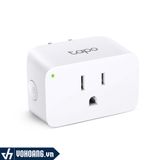  TP-Link Tapo P105 | Ổ Cắm Điện Ba Chấu Điều Khiển Từ Xa Wi-Fi Thông Minh | Hàng Chính Hãng 