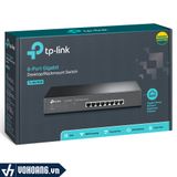  TP-Link SG1008 | Switch Chia Tín Hiệu 8 Cổng Tốc Độ Cao Gigabit | Hàng Chính Hãng 