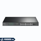  TP-Link SG1218MP | Bộ Switch RackMount 18 Cổng Gigabit + 16 PoE+ | Hàng Chính Hãng 