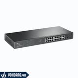  TP-Link SG1218MP | Bộ Switch RackMount 18 Cổng Gigabit + 16 PoE+ | Hàng Chính Hãng 