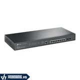  TP-Link SG3210XHP-M2 | Switch Quản Lý L2+ 8 Cổng 2.5GBASE-T + 2 Cổng 10GE SFP+ - Hỗ Trợ 8 Cổng PoE+ | Hàng Chính Hãng 