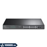  TP-Link SG1218MPE | Switch Quản Lý Thông 18 Cổng Gigabit Với 16 PoE+ | Hàng Chính Hãng 