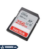  Thẻ Nhớ Máy Ảnh SanDisk SDXC Ultra 256GB - Tốc Độ 120Mb/s | Hàng Chính Hãng 