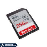  Thẻ Nhớ Máy Ảnh SanDisk SDXC Ultra 256GB - Tốc Độ 120Mb/s | Hàng Chính Hãng 