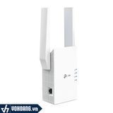  TP-Link RE705X | Thiết Bị Mở Rộng Sóng Chuẩn Wi-Fi 6 Băng Tần Kép - Tốc Độ Cao AX3000 - Hỗ Trợ Mesh 