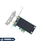  TP-Link Archer T4E | Bộ Chuyển Đổi Wi-Fi AC1200 PCI Express Băng Tần Kép Tốc Độ Cao | Hàng Chính Hãng 