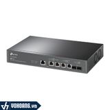  TP-Link SX3206HPP | Thiết Bị Switch Chia Mạng Jetstream L2+ 6 Cổng Với 4 Cổng PoE++ 60W Và 2 Khe Cắm SFP Tốc Độ Cao Gigabit 10Gbps 