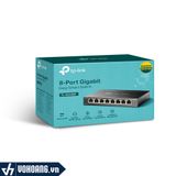  TP-Link SG108E | Bộ Chuyển Đổi Thông Minh Để Bàn 8 Cổng - Tốc Độ Gigabit | Hàng Chính Hãng 