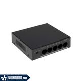  Dahua DH-PFS3005-4P-58 | Switch 4 Port Poe + 1 Port Up Link Chuyên Dụng Cho Camera 