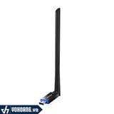  Tenda U10 | Thiết Bị USB Thu Wi-Fi Băng Tần Kép Chuẩn AC650 - Tốc Độ Cao 650Mbps 