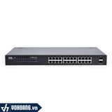  Ruijie RG-S1826G | Switch 24 Cổng Gigabit Công Suất Cao Hỗ Trợ 2 Cổng GE SFP | Hàng Chính Hãng 