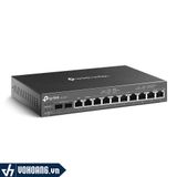  TP-Link ER7212PC | Thiết Bị Router VPN Tốc Độ Gigabit - Tích Hợp 3 Trong 1 Router + Switch PoE + Omada Controller 
