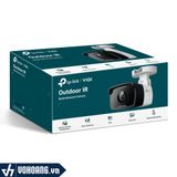  TP-Link Vigi C330I | Thiết Bị Camera Giám Sát Ngoài Trời Siêu Nét 3MP - Ống Kính 2.8/4/6mm - Phát Hiện Thông Minh 