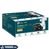  TP-Link Vigi C340 | Thiết Bị Camera Giám Sát Ngoài Trời Siêu Nét 4MP - Hỗ Trợ Màu Ban Đêm - Ống Kính 2.8/4/6mm - Phát Hiện Thông Minh 