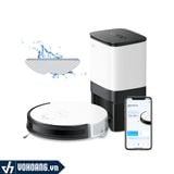  TP-Link Tapo RV10 Plus | Thiết Bị Robot Thông Minh Hút Bụi + Lau Nhà - Kèm Dock Tự Động Đổ Rác Thông Minh 