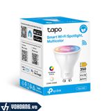  TP-Link Tapo L630 | Bóng Đèn Wi-Fi Thông Minh Spotlight - Đa Màu Sắc Với 16 Triệu Màu - Nhiệt Độ Màu Lên Đến 6500K - Hỗ Trợ Điều Khiển Từ Xa 