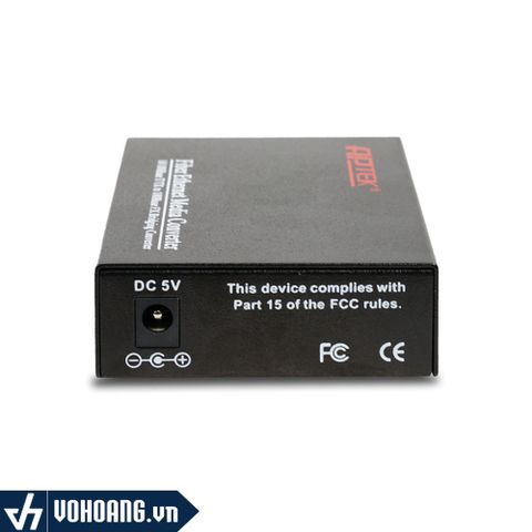  APTEK AP100-20B | Thiết Bị Chuyển Đổi Quang Điện Coverter Media Single Mode - Tốc Độ 100Mbps 