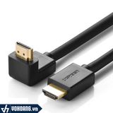  UGREEN HD103 11109 | Cáp HDMI đầu 90 độ 1.5M 