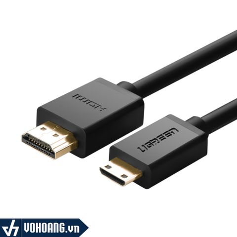  Cáp UGREEN HD108 10195 | Mini HDMI Ra HDMI 1M 