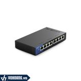  Linksys LGS108 | Bộ Tín Hiệu Chia Mạng Switch LGS108 8 Cổng - Tốc Độ Gigabit | Hàng Chính Hãng 