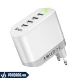  HoCo C19 | Adapter Sạc Ra 4 Đầu USB  Chính Hãng 