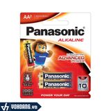  Panasonic Alkaline LR6T/2B-V | Pin Kiềm Alkaline AA Chính Hãng 