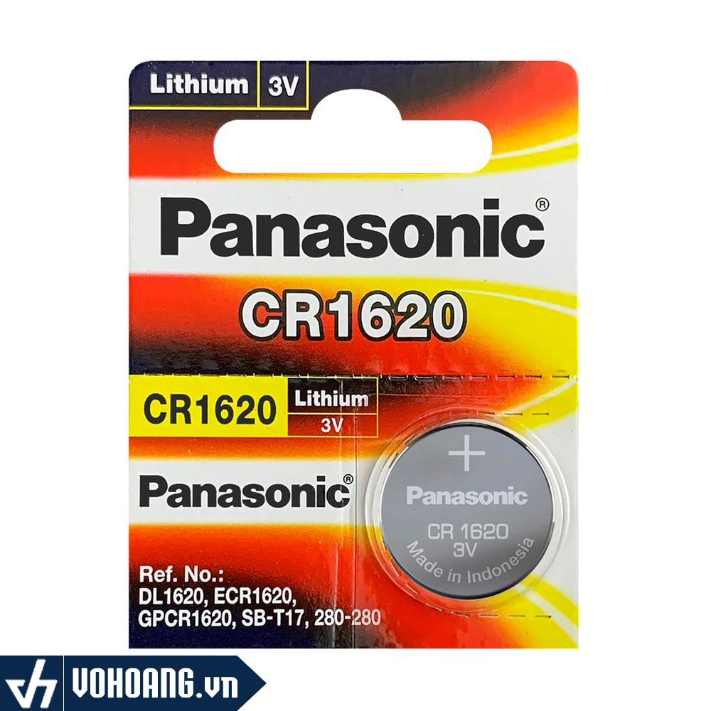  Panasonic Lithium CR1620 | Pin Cúc Áo Đồng Xu Chính Hãng - Giá Rẻ 