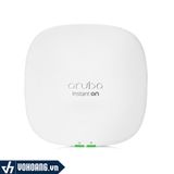  Aruba Instant On AP25 | Thiết Bị Access Point Hỗ Trợ Wi-Fi 6 - Tốc Độ Cao - Hỗ Trợ Smart Mesh | Hàng Chính Hãng 