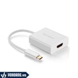  Ugreen 40273 | Cáp chuyển USB-C to HDMI hỗ trợ 4K cao cấp - chính hãng Ugreen 