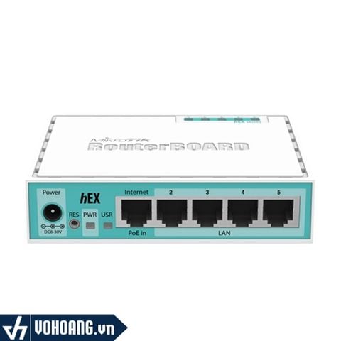  Mikrotik hEX RB750Gr3 | Gigabit Router Chịu Tải | Hỗ Trợ Load Balancing 