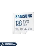  Samsung MB-MC128KA | Thẻ Nhớ MircoSDXC Evo Plus  - Dung Lượng 128Gb - Tốc Độ Truyền Dữ Liệu 130MB/s + Adapter | Hàng Chính Hãng 