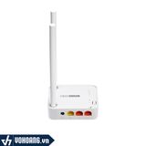  Totolink N200RE v.5 | Router Mini Đa Chức Năng Tốc Độ 300Mbps 