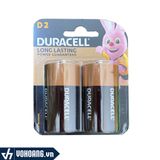  Duracell Alkaline D2 | Pin Đại Chính Hãng Vỉ 2 viên 