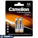  Camelion HR6 | Pin AA Sạc 2700mAh Chính Hãng (Mẫu mới) 