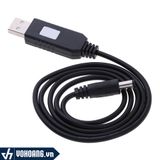  Cáp Chuyển Nguồn USB 5V Thành Nguồn 12V Cho Thiết Bị Phát Wi-Fi 