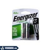  Pin Sạc Energizer AA 2.000mAh | Hàng Chính Hãng 