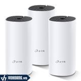  TP-Link Deco M4 | Wi-Fi Mesh Gia Đình Tốc Độ Cao AC1200 (3 Pack) | Hàng Chính Hãng 