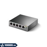  TP-Link SG1005P | Bộ Switch Để Bàn 5 Cổng Gigabit - Hỗ Trợ 4 Cổng PoE+ | Hàng Chính Hãng 