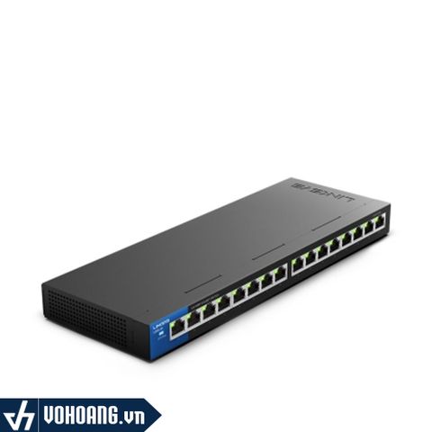  Linksys LGS116 | Switch Dành Cho Doanh Nghiệp 16 Ports Gigabit - Tốc Độ Cao | Hàng Chính Hãng 