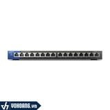  Linksys LGS116 | Switch Dành Cho Doanh Nghiệp 16 Ports Gigabit - Tốc Độ Cao | Hàng Chính Hãng 