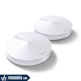  Tp-Link Deco M5 | Wi-Fi Mesh Dành Cho Gia Đình - Chuẩn Tốc Độ Cao AC1300 (2 Pack) | Hàng Chính Hãng 