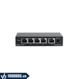  Ruijie RG-ES105D | Bộ Switch Khung Thép 5 Cổng RJ45 10/100M | Hàng Chính Hãng 