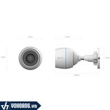  Ezviz C3TN | Camera Wi-Fi Thông Minh Ngoài Trời - Chất Lượng Cao - Chống Chịu Thời Tiết Tốt | Hàng Chính Hãng 